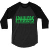 jake paulers green 3/4 Sleeve Shirt