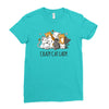 crazy cat lady Ladies Fitted T-Shirt