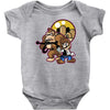 mario solo Baby Onesie