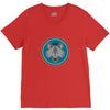 wolf nice V-Neck Tee