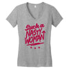 such a nasty woman Women's V-Neck T-Shirt