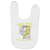 this test was a piece of cake Baby Bibs