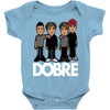 dobre twins dobre brother Baby Bodysuit