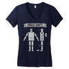 onward robots! &ndash; by chris ware Women's V-Neck T-Shirt