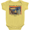 Edvard Munch Skrik Baby Bodysuit