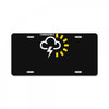 weather forecast symbol License Plate