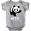 wtf panda Baby Bodysuit