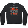 liberal for halloween (mp) Crewneck Sweatshirt