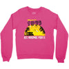 made in 1955 all original parts Crewneck Sweatshirt