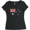 australia international Women's Triblend Scoop T-shirt