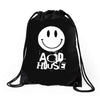 acid house Drawstring Bags