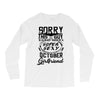 This Guy Is Taken By A Super Sexy October Girlfriend Long Sleeve Shirts