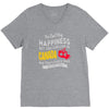 you can't buy happiness but you can live in canada V-Neck Tee