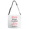 Mom Great Job I m Awesome Love Happy Mother's Day Adjustable Strap Totes