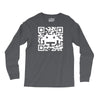 space alien qr code Long Sleeve Shirts