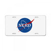 nerd License Plate