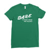 to resist drugs and violence Ladies Fitted T-Shirt