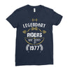 legendary riders are born in 1977 Ladies Fitted T-Shirt