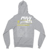 May Girl Facts Gemini Zipper Hoodie
