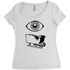 eye sleigh Women's Triblend Scoop T-shirt