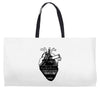 eiffel heart Weekender Totes