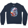octopus vs shark Crewneck Sweatshirt