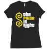the paisa is right Ladies Fitted T-Shirt