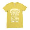 I Am An April Woman Ladies Fitted T-Shirt