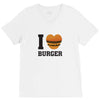 i love burger V-Neck Tee