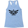 zelda triforce Racerback Tank