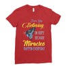 butterfly miracles Ladies Fitted T-Shirt