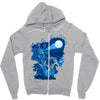 night sky projector Zipper Hoodie