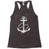 anchors aweigh Racerback Tank