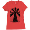 lightdarkwave Ladies Fitted T-Shirt