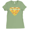 pizzas are forever Ladies Fitted T-Shirt