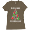 chemistree funny chemistry Ladies Fitted T-Shirt