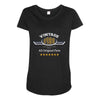 vintage genuine 1988 series all original parts Maternity Scoop Neck T-shirt