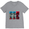 rock, paper, dragon V-Neck Tee