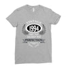 vintage quality without compromise 1994 aged to perfection Ladies Fitted T-Shirt