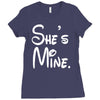 she's mine Ladies Fitted T-Shirt