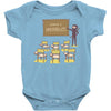 ninja school Baby Onesie