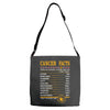 Cancer Facts Zodiac Adjustable Strap Totes