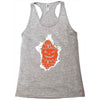 halloween pumpkins burst Racerback Tank