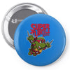 super turtle bros raph Pin-back button