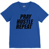 pray hustle repeat V-Neck Tee