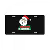 santas cumming License Plate
