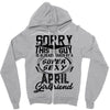 This Guy Is Taken By A Super Sexy April Girlfriend Zipper Hoodie