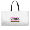 Baby Girl Under Construction Weekender Totes
