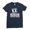 ez meme pubg winner winner chicken dinner Ladies Fitted T-Shirt