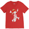 melted logo V-Neck Tee
